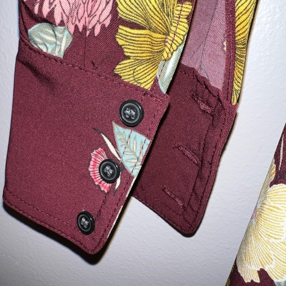 Loft petites long sleeve dress size 0P - Picture 2 of 4